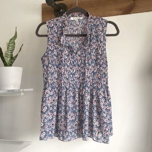 Rose + Olive Dropped Waist Blouse, Flattering!